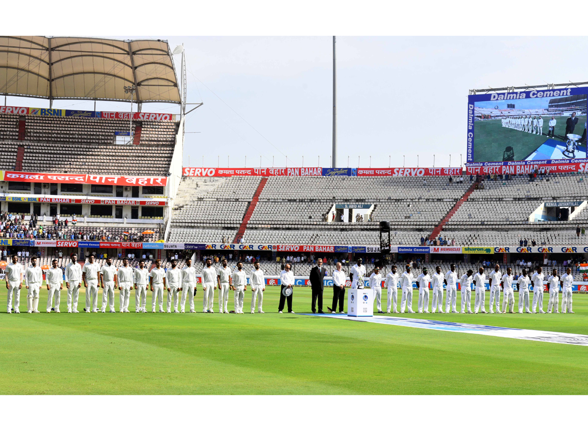 India VS West Indies 2nd Test Day 1 at Hyderabad Photo Gallery - Sakshi7