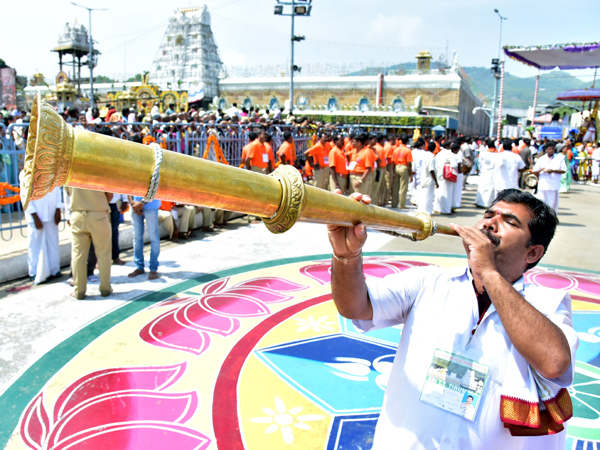 GOVINDARAJA RIDES ON HANUMANTHA VAHANAM - Sakshi22