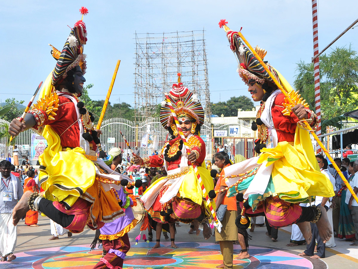 GOVINDARAJA RIDES ON HANUMANTHA VAHANAM - Sakshi4