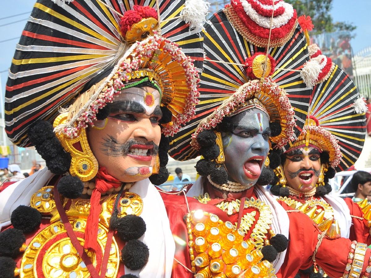 GOVINDARAJA RIDES ON HANUMANTHA VAHANAM - Sakshi5