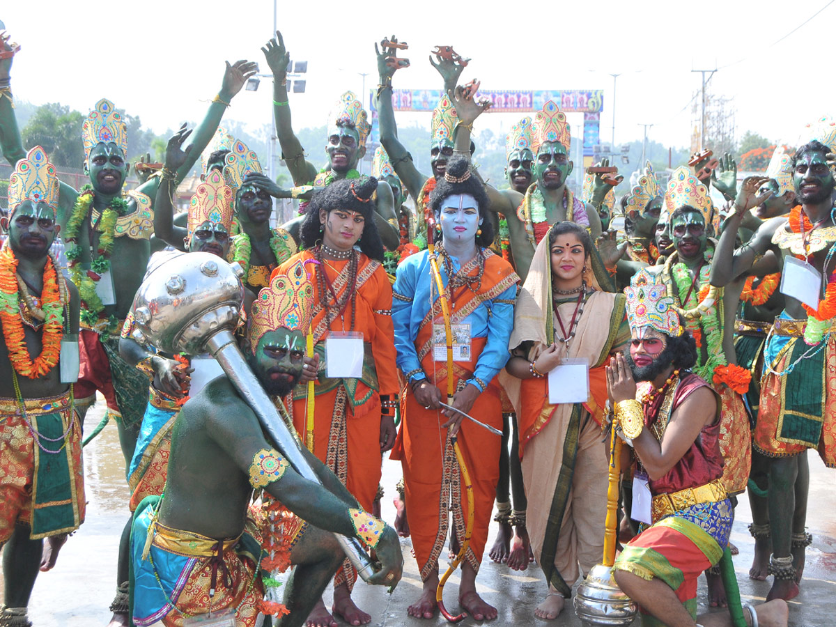 GOVINDARAJA RIDES ON HANUMANTHA VAHANAM - Sakshi8