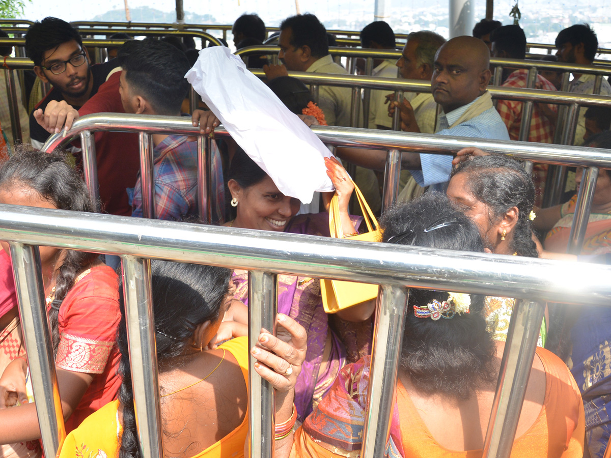Sri Mahalakshmi Avataram in Vijayawada Kanaka Durga Temple - Sakshi14