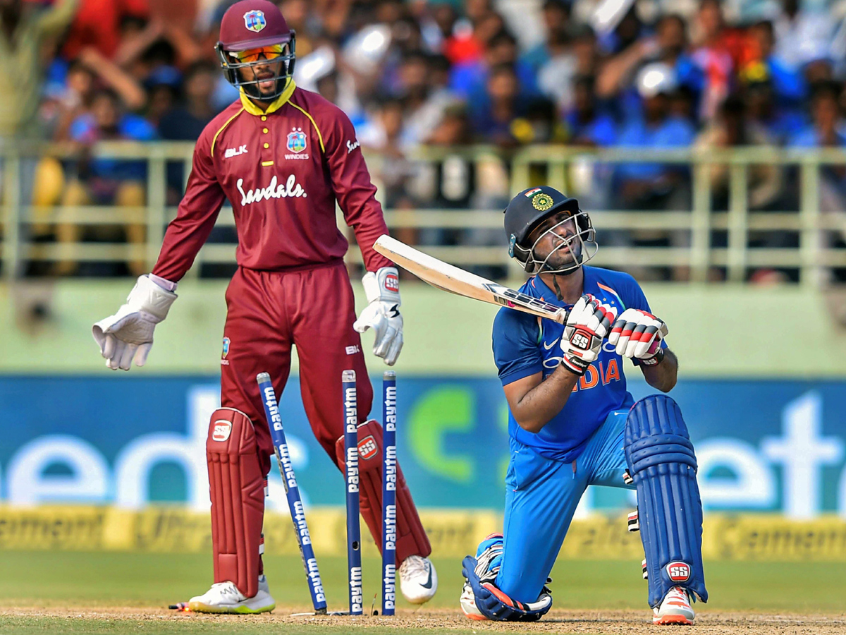 India Vs West Indies Vizag Odi Ends As Tie - Sakshi12