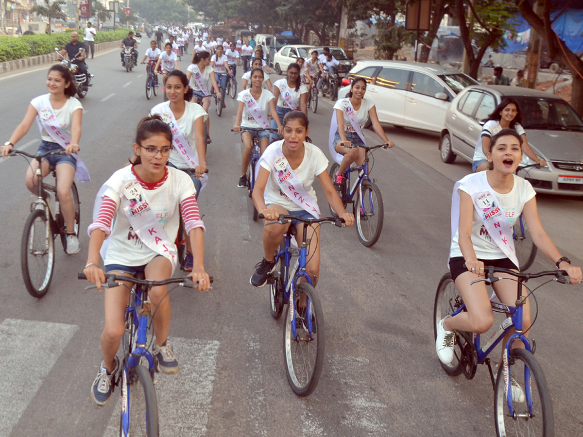 Green Ride With Miss Hyderabad Finalists Photo Gallery - Sakshi6