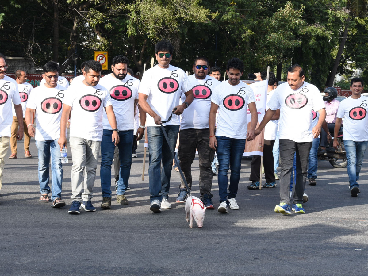 Director Ravi Babu Walk With Adhugo Movie Team Photo Gallery - Sakshi1