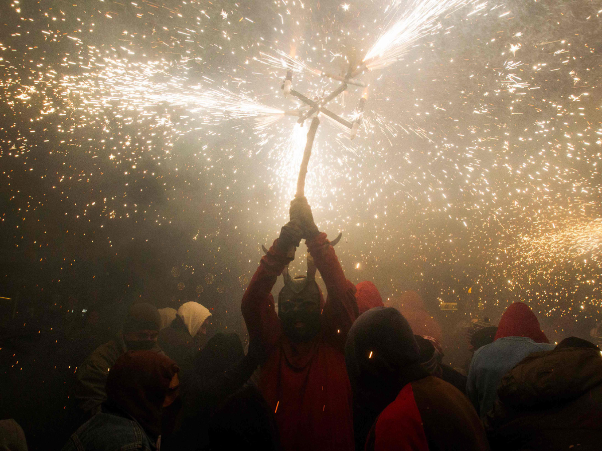 Correfoc festival in Palma de Mallorca Photo Gallery - Sakshi9