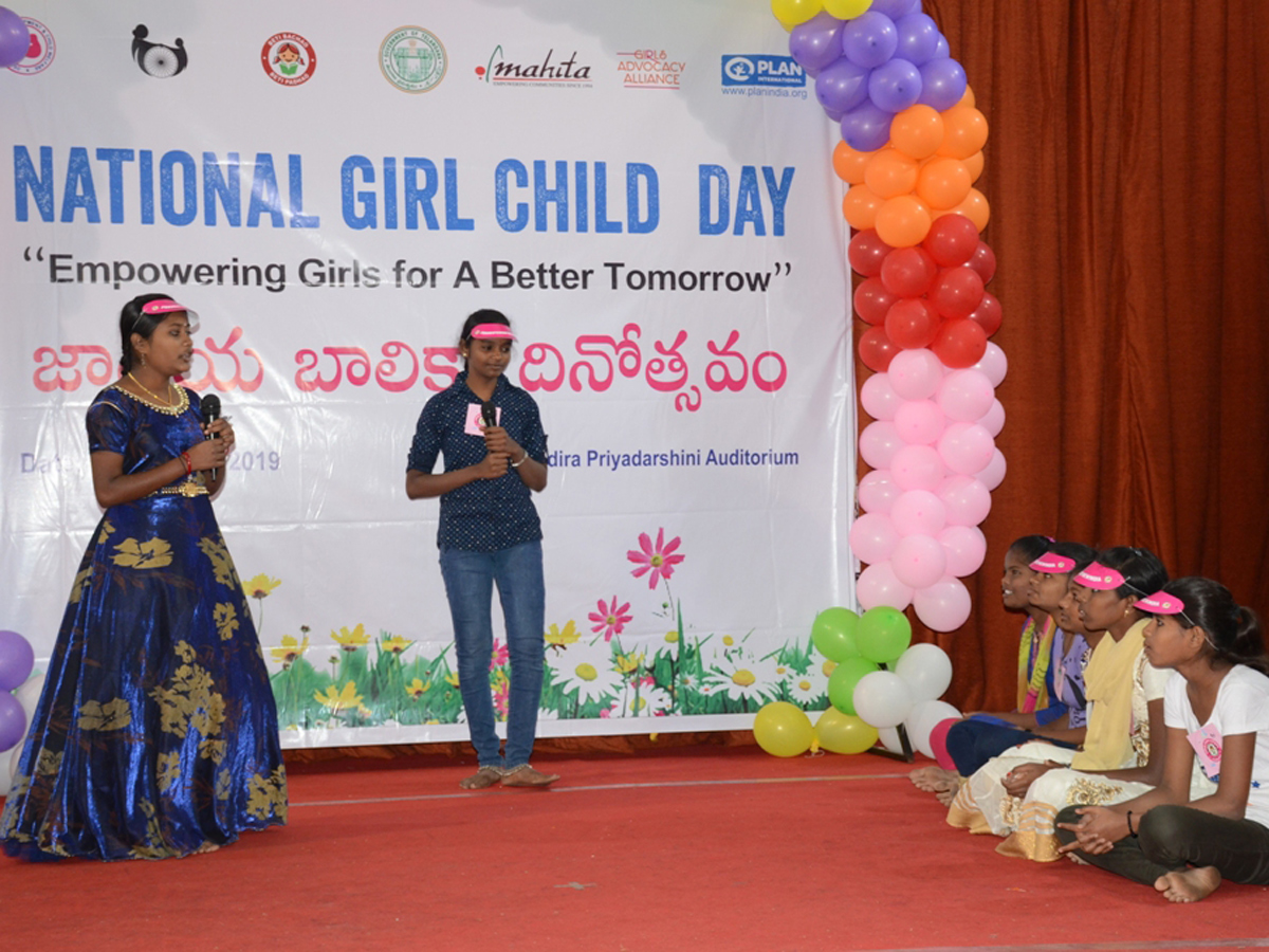 Mahmood Ali Hon'ble Minister for Home participated in the National Girl Child Day Celebrations Photo gallery - Sakshi13
