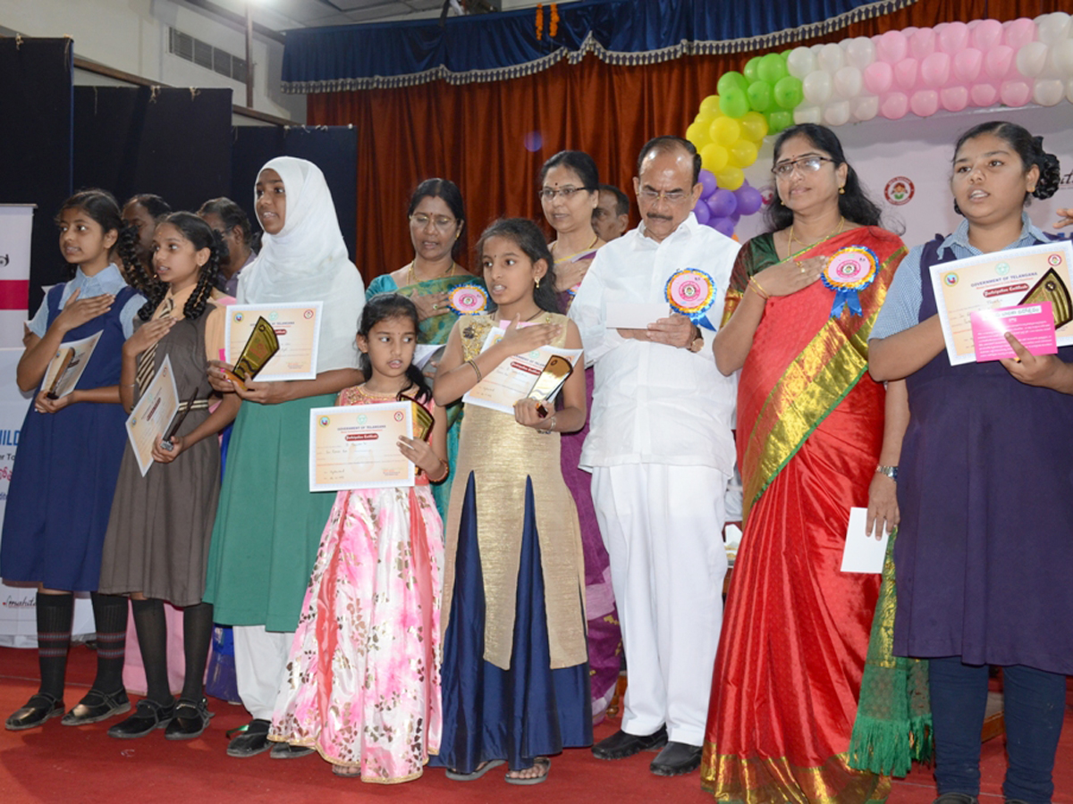 Mahmood Ali Hon'ble Minister for Home participated in the National Girl Child Day Celebrations Photo gallery - Sakshi4