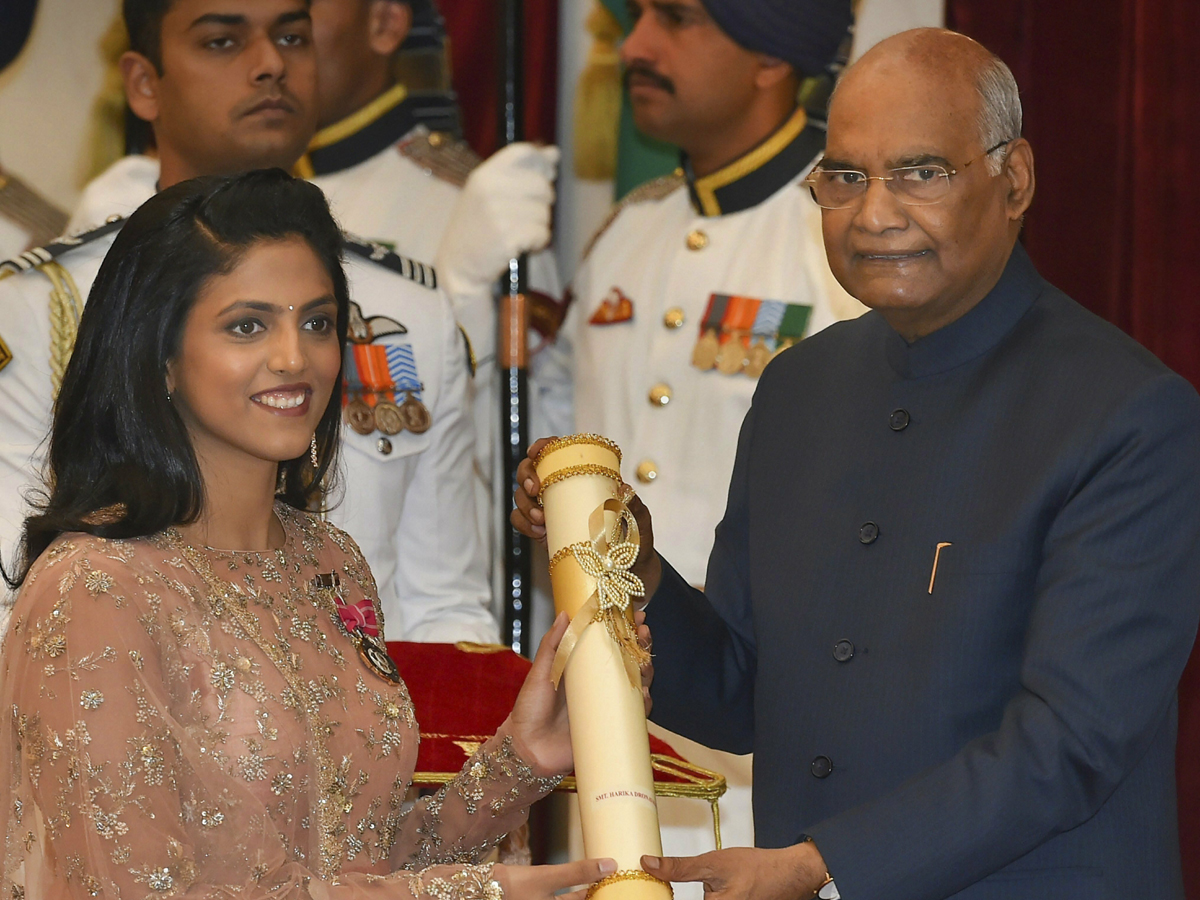  PRESIDENT KOVIND CONFERS PADMA AWARDS AT RASHTRAPATI BHAVAN Photo Gallery - Sakshi1