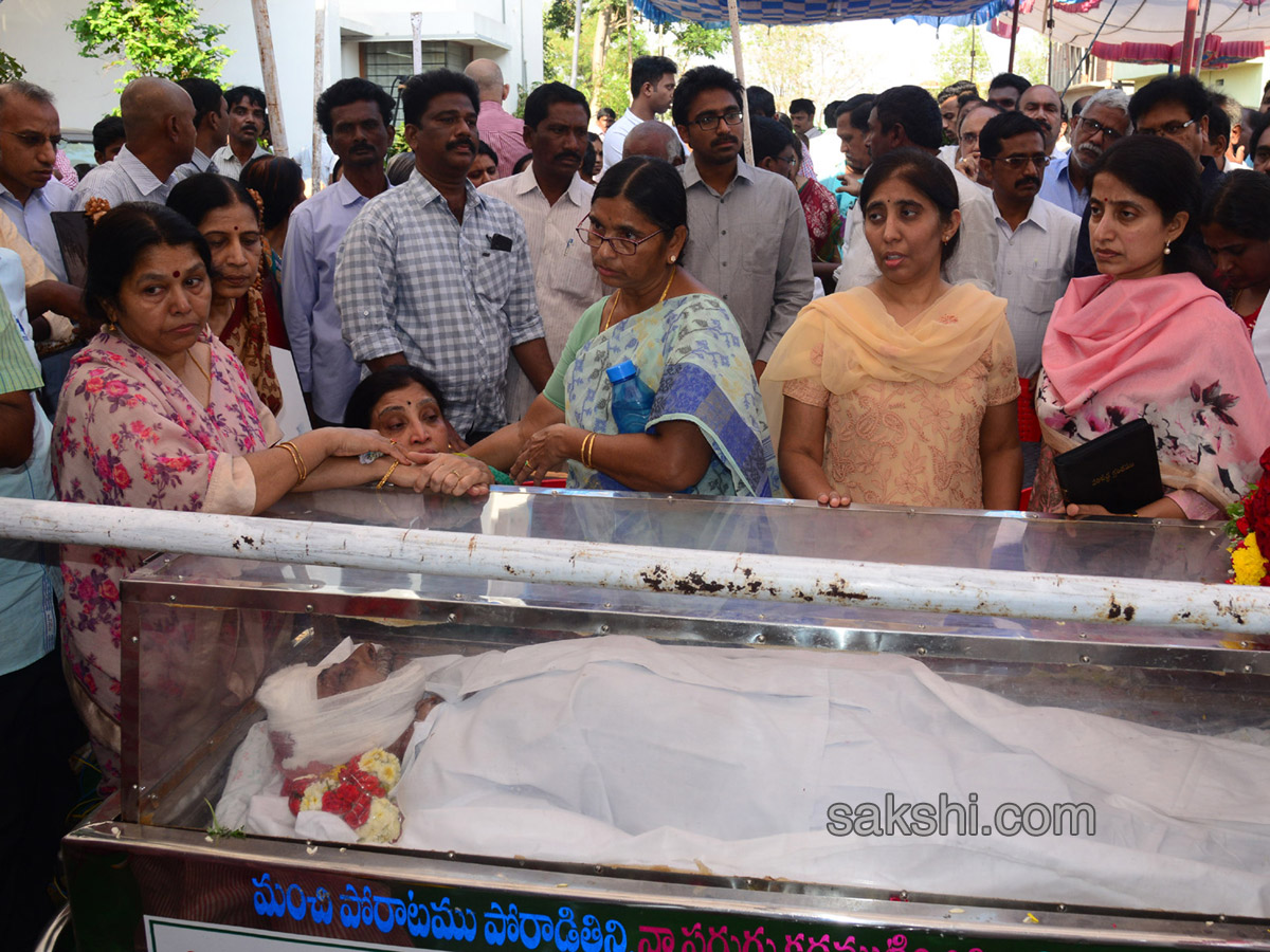 YS Vivekananda Reddy's last rites completed at Raja Reddy ghat - Sakshi23