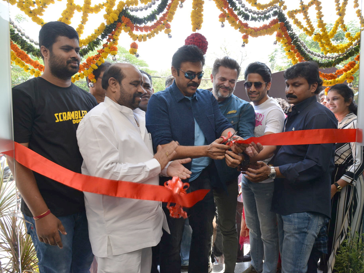 Venkatesh and Naga Chaitanya Launches Ducati Showroom Photo Gallery - Sakshi6