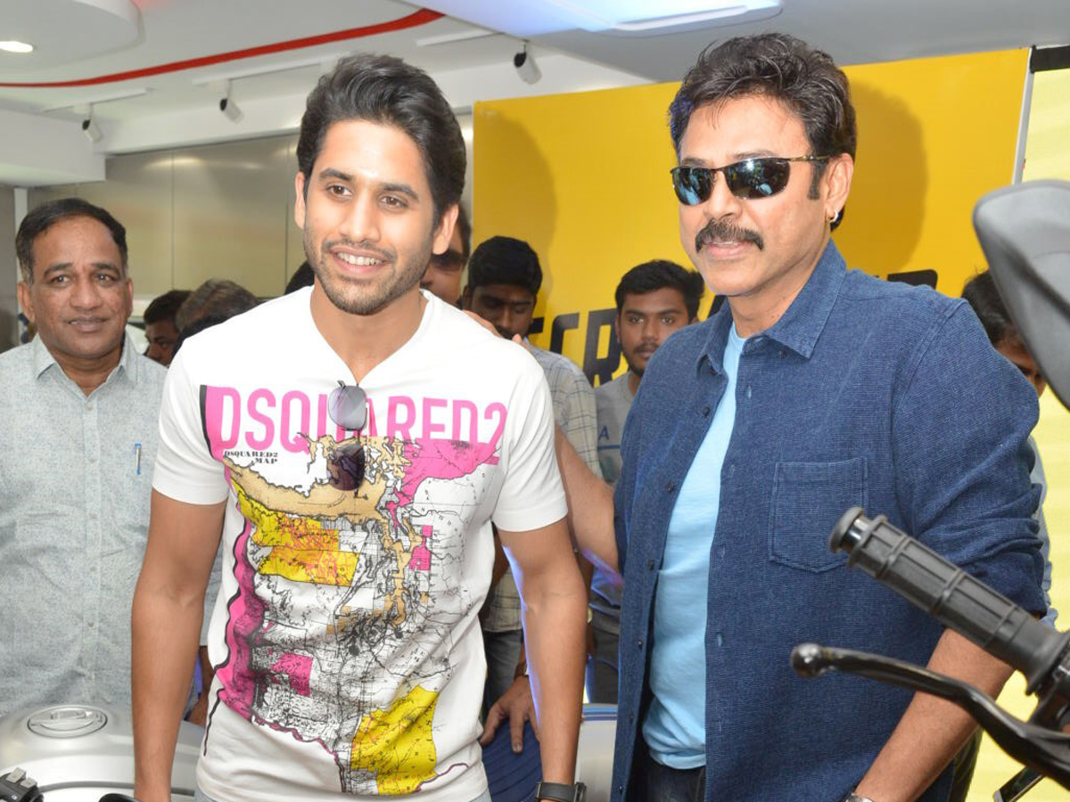 Venkatesh and Naga Chaitanya Launches Ducati Showroom Photo Gallery - Sakshi10