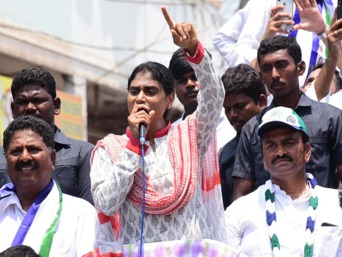 YS Sharmila Reddy public meeting at thanuku Photo Gallery - Sakshi10