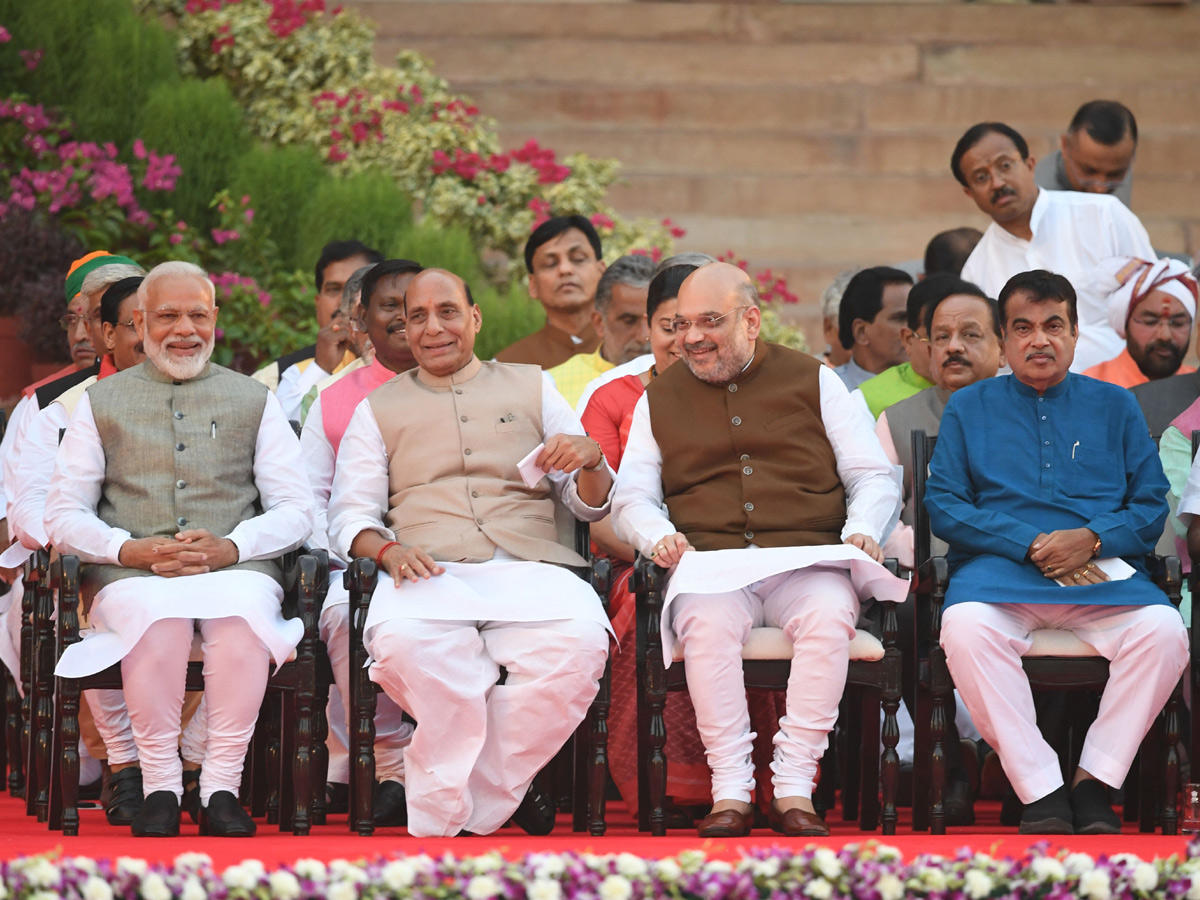 Narendra Modi second swearing in ceremony at Rashtrapati Bhavan Photo Gallery - Sakshi10