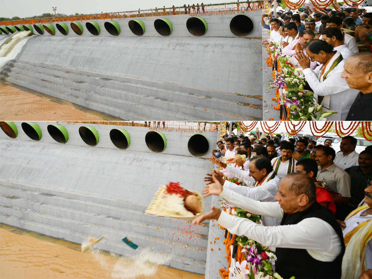 CM KCR Inaugurates Kaleshwaram Project Photo Gallery - Sakshi9