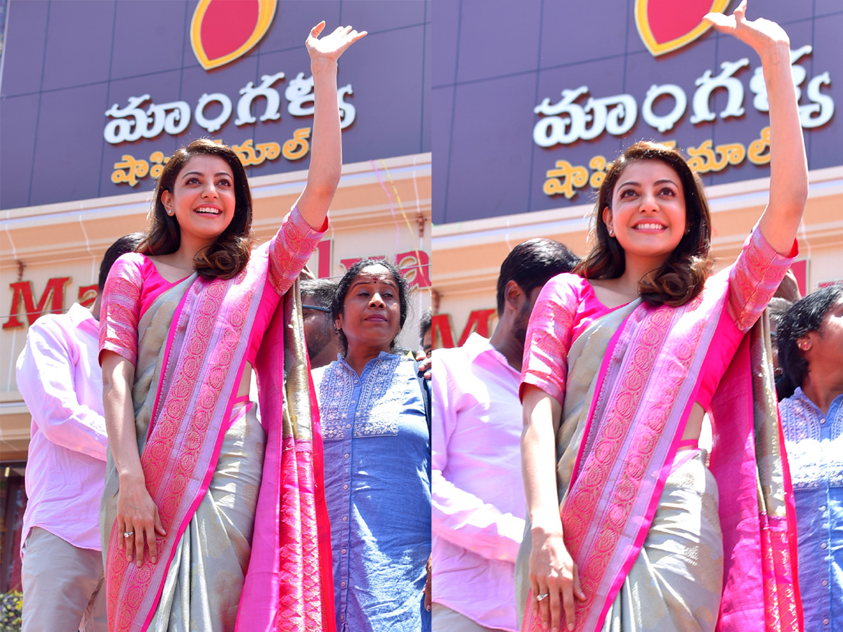 Kajal Agarwal Launched Maangalya Shopping Mall in Boduppal Photo Gallery - Sakshi7