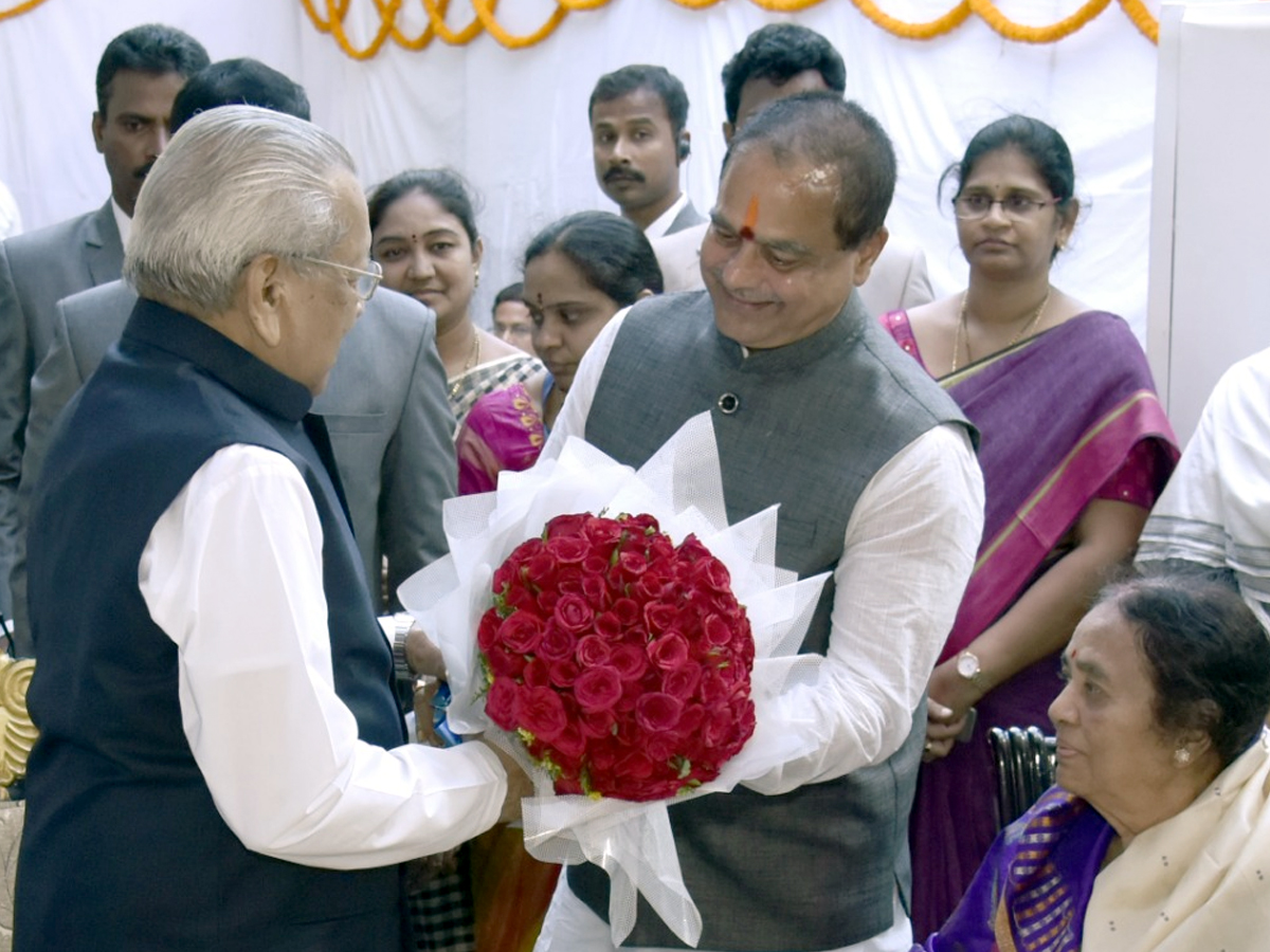 AP New Governor Bishwa Bhushan Swearing In Ceremony Photo Gallery - Sakshi13
