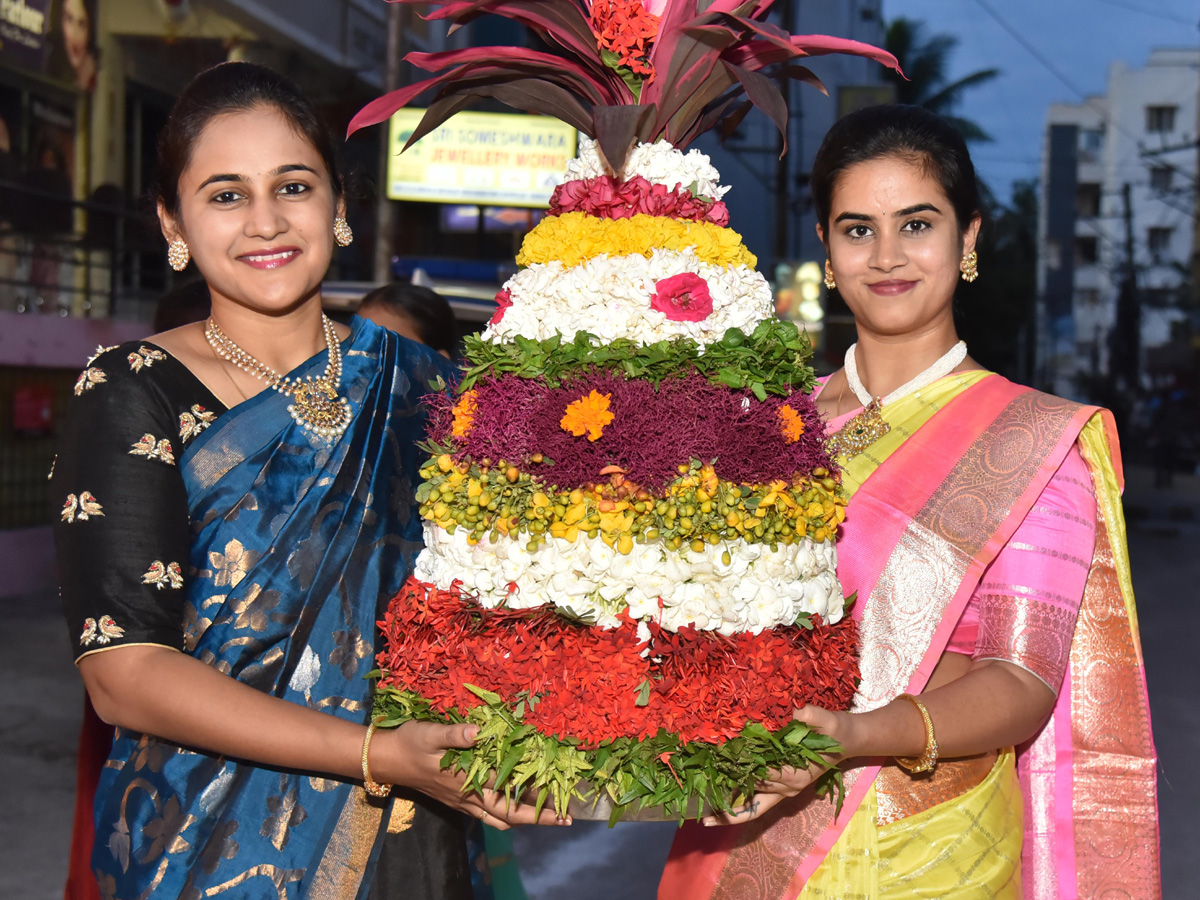 Bathukamma Festival Begins in Telangana Photo Gallery - Sakshi1