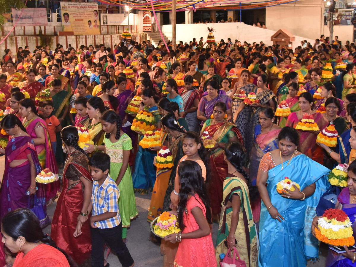 Bathukamma Festival Begins in Telangana Photo Gallery - Sakshi10