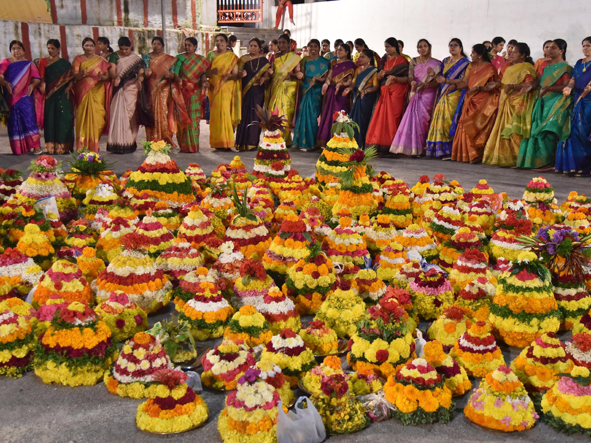 Bathukamma Festival Begins in Telangana Photo Gallery - Sakshi2