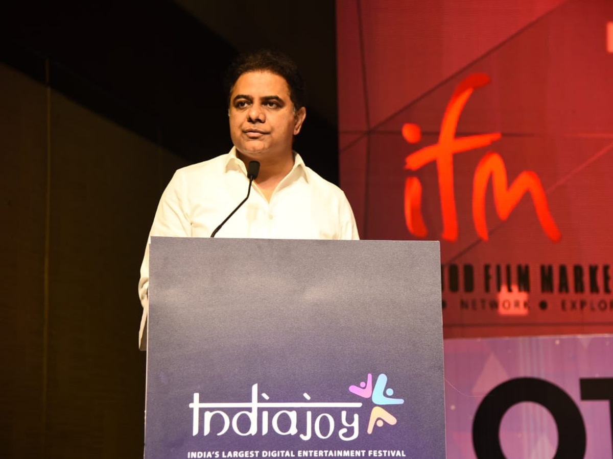 Minister KTR lit the ceremonial lamp and inaugurated the India Joy event Photo Gallery - Sakshi4