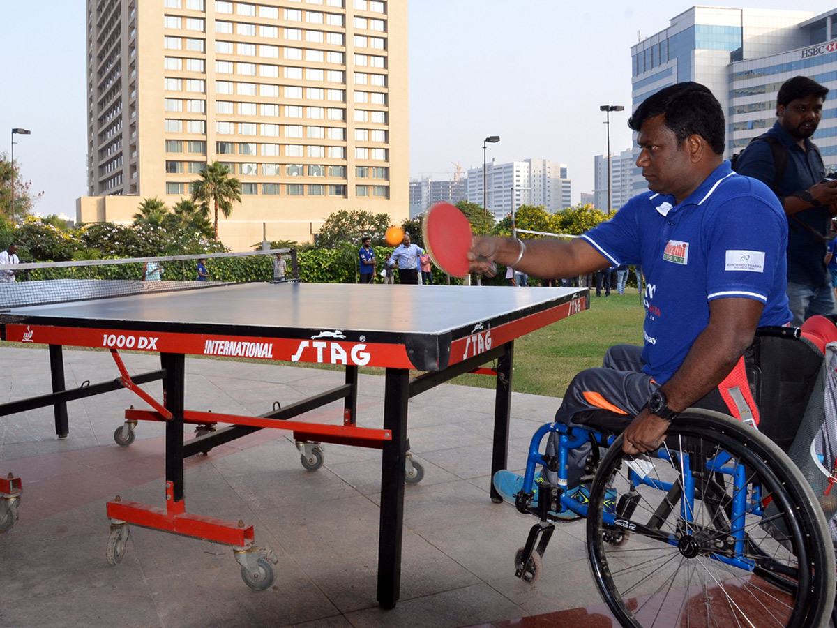 Stars Show Support for Para Athletes in Hyderabad Photo Gallery - Sakshi6