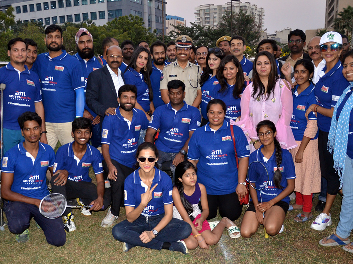 Stars Show Support for Para Athletes in Hyderabad Photo Gallery - Sakshi9