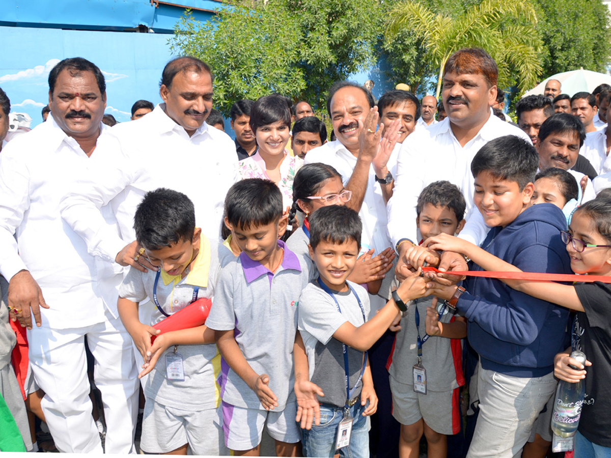 Mayor inaugurates Childrens Park in Gachibowli Photo Gallery - Sakshi1