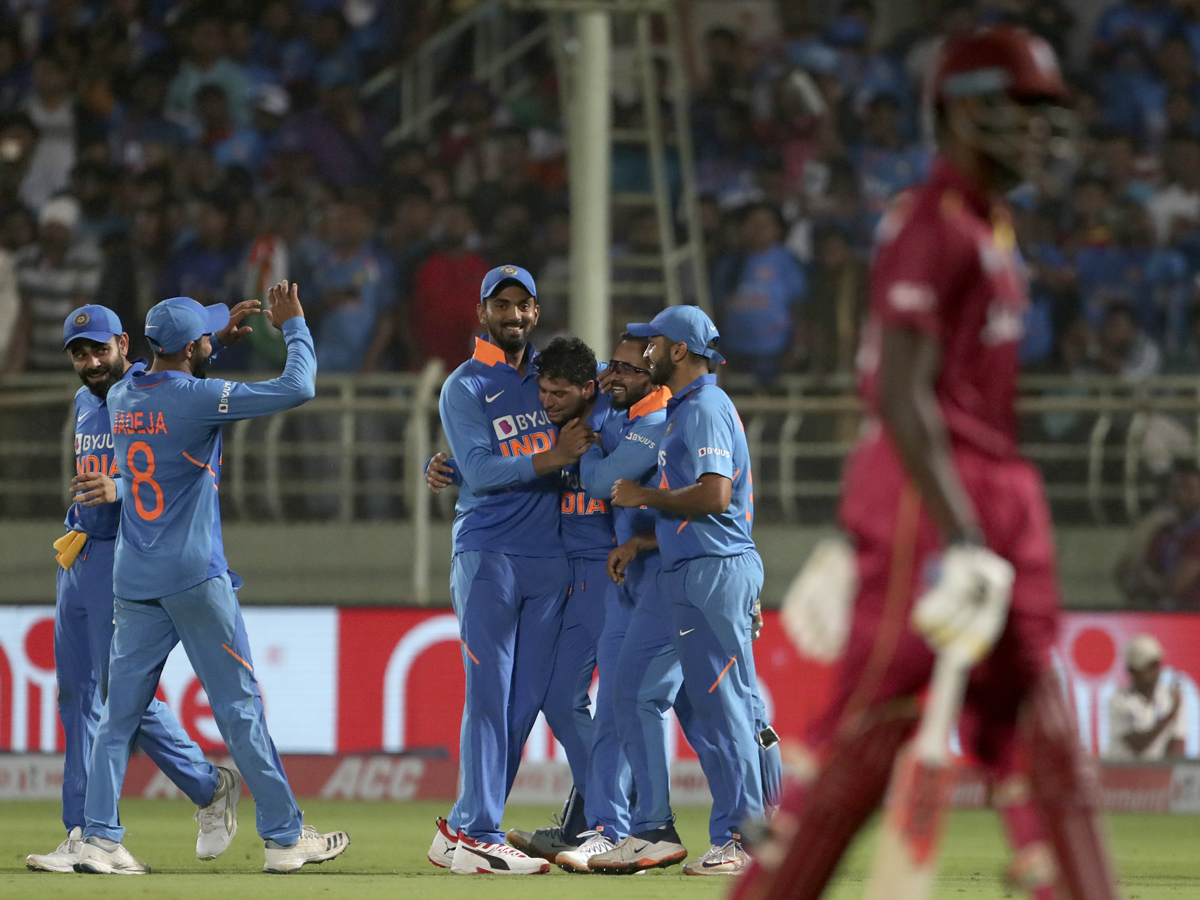 India beat West Indies by 107 runs to level ODI series Photo Gallery - Sakshi14