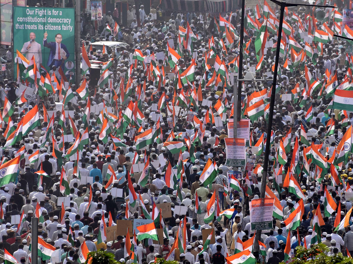 Tiranga Rally against CAA taken out in Hyderabad Photo Gallery - Sakshi14