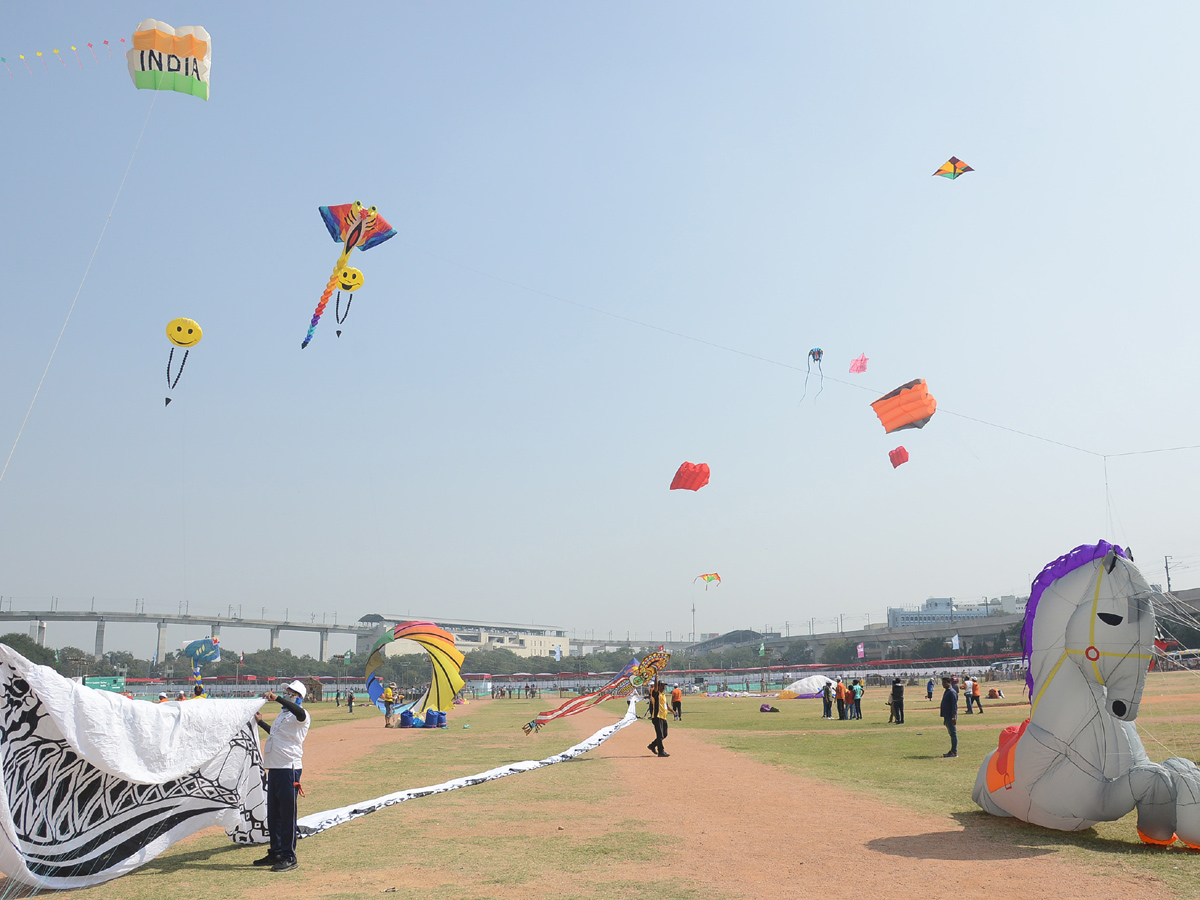  telangana kite festival 2020 Photo Gallery - Sakshi12