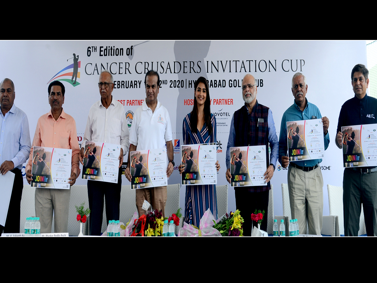 Pooja Hegde Playing Golf Cancer Crusaders Invitation Cup 2020 Event - Sakshi8