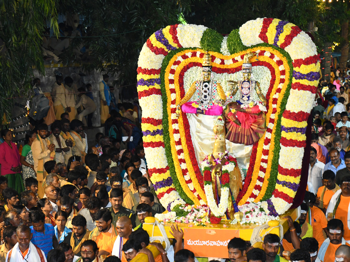 Srisailam Mallikarjuna Swamy In Mayura Vahana Photo Gallery - Sakshi7