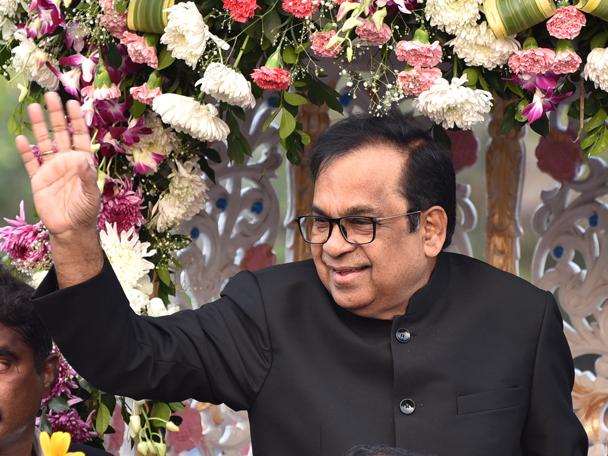 jeevan saphalya puraskar award presented for brahmanandam - Sakshi7
