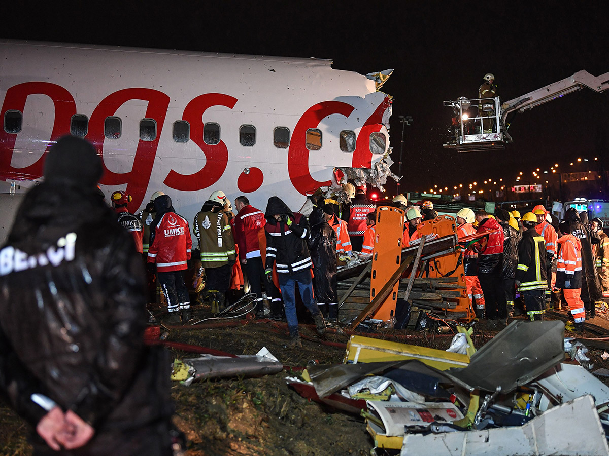 Turkey Plane Crash Runway Istanbul Airport Photo Gallery - Sakshi16