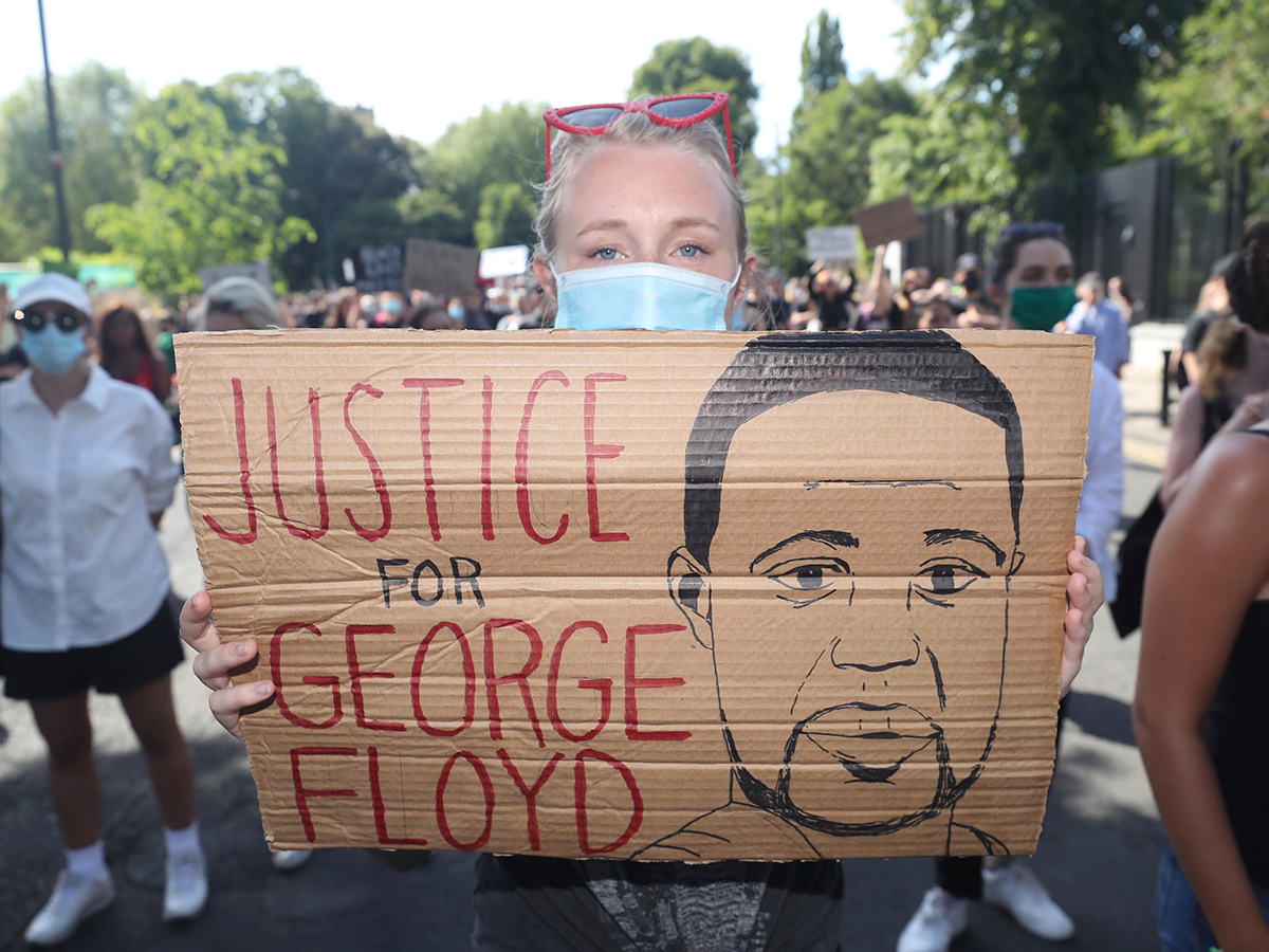 violent usa against death george floyd photo gallery - Sakshi23