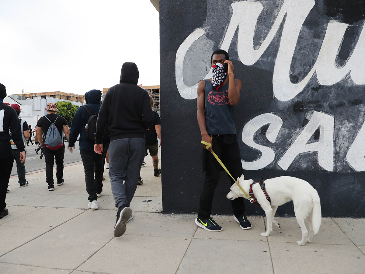 violent usa against death george floyd photo gallery - Sakshi29