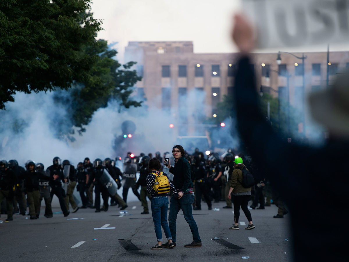 violent usa against death george floyd photo gallery - Sakshi30