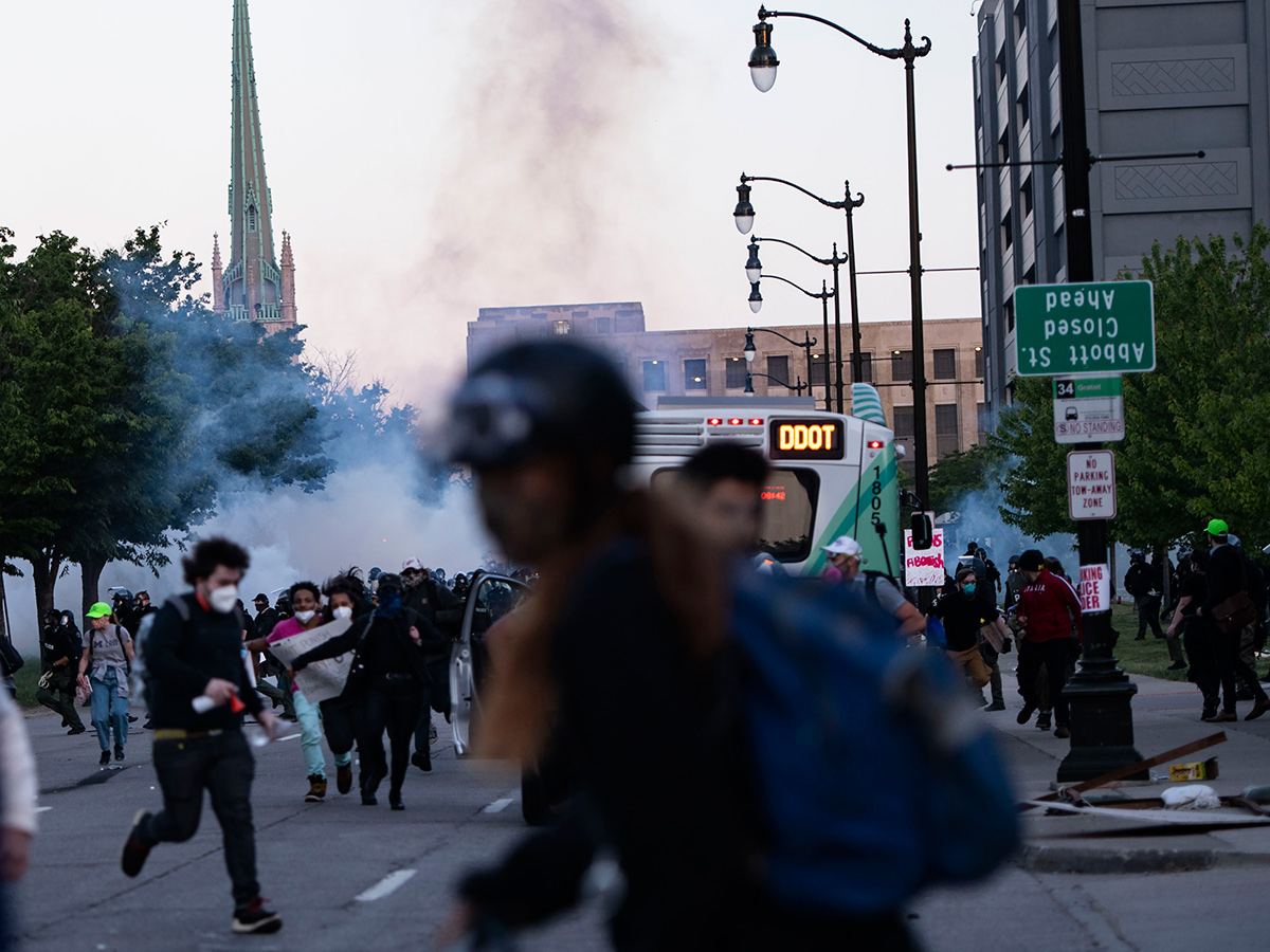 violent usa against death george floyd photo gallery - Sakshi31
