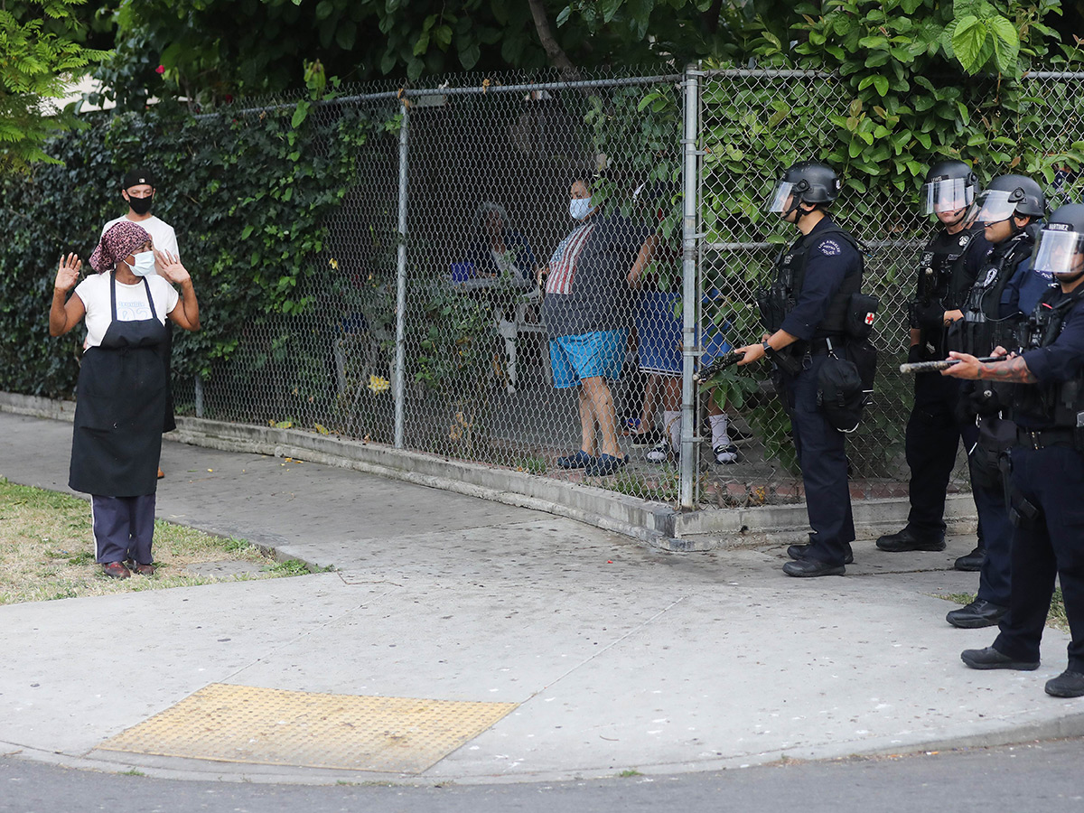 violent usa against death george floyd photo gallery - Sakshi34