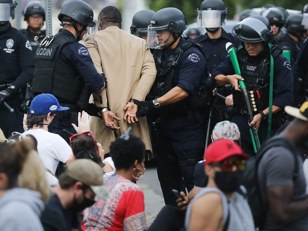 violent usa against death george floyd photo gallery - Sakshi40