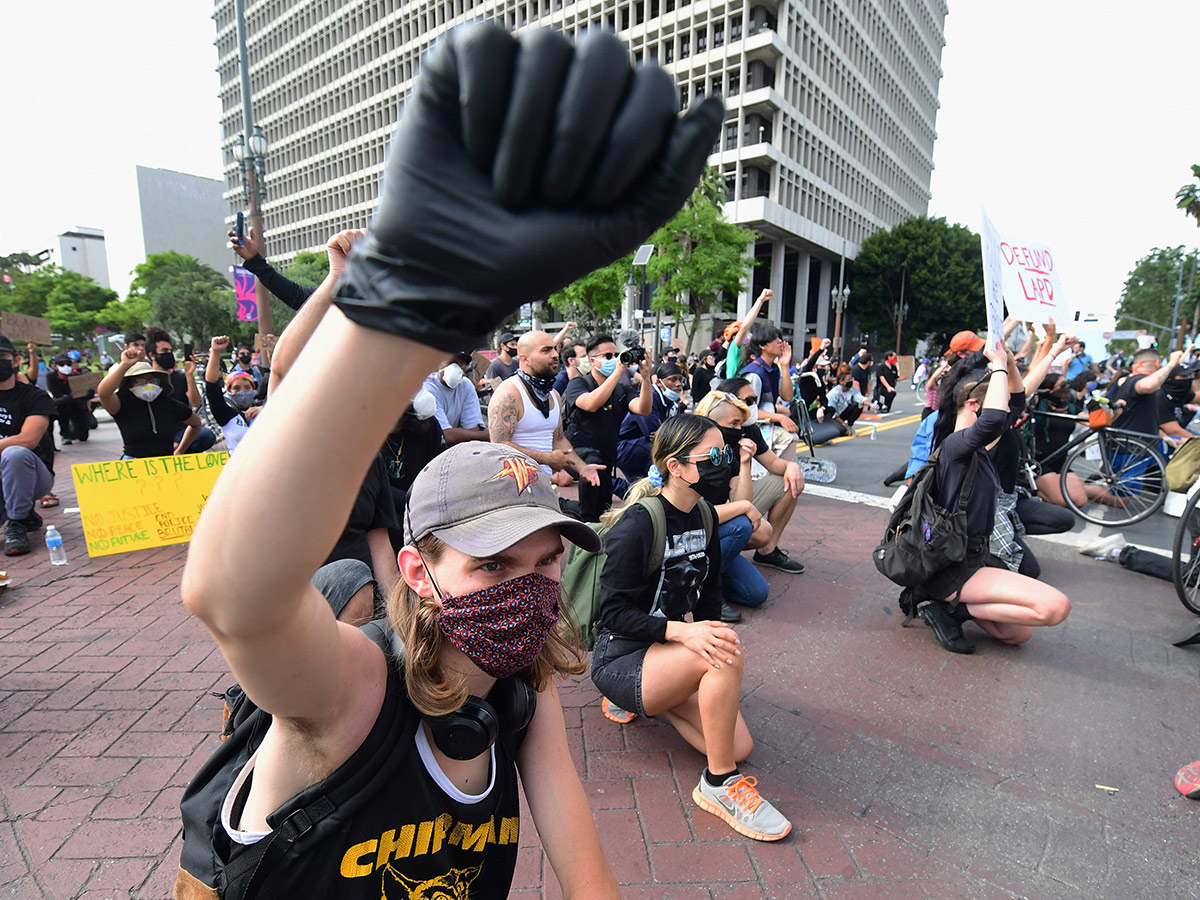 violent usa against death george floyd photo gallery - Sakshi51