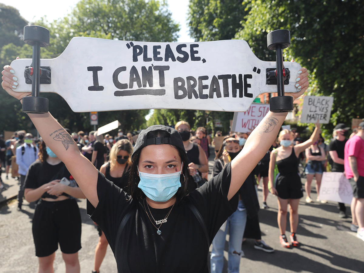 violent usa against death george floyd photo gallery - Sakshi6