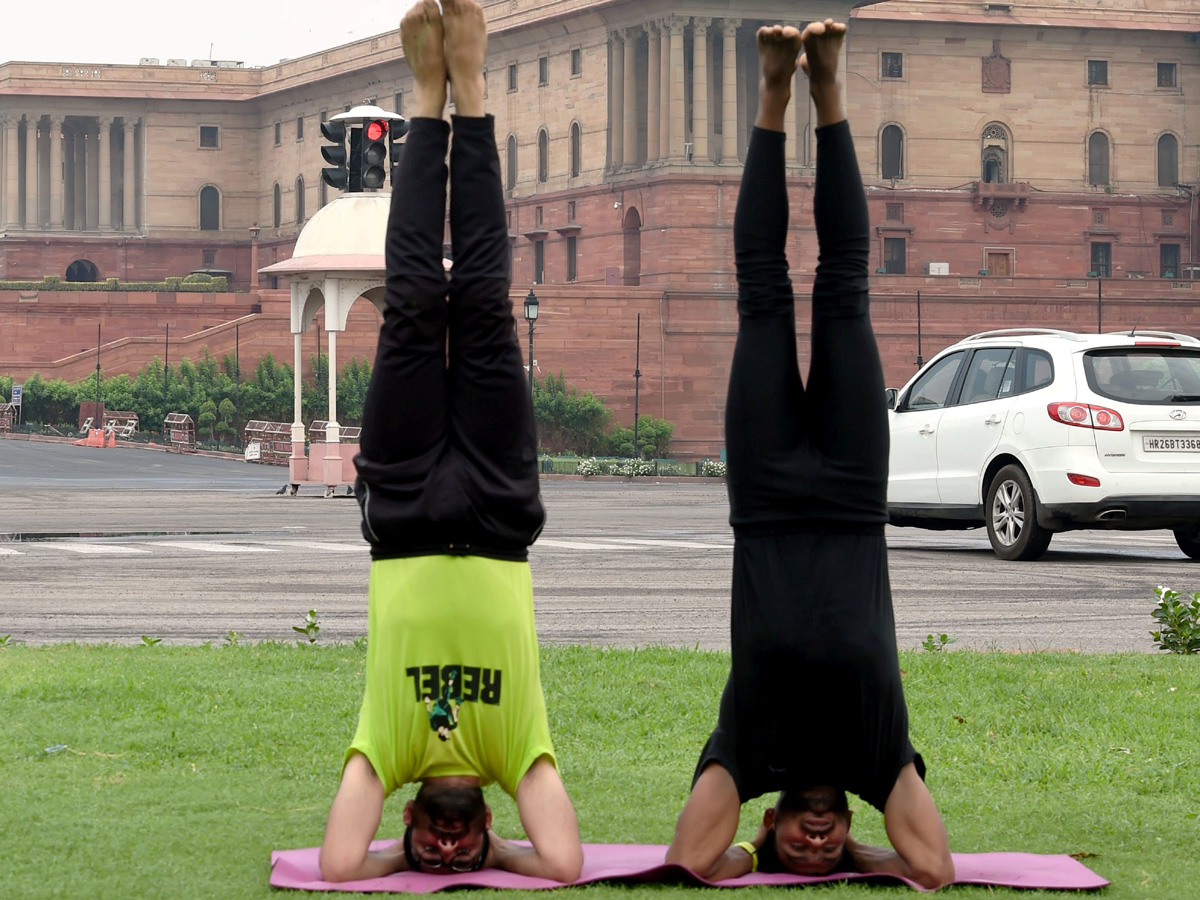 International Yoga Day 2020 - Sakshi5
