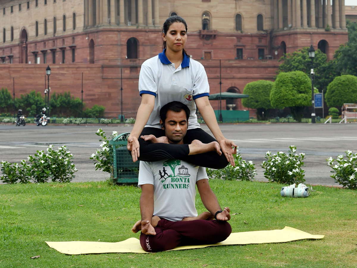 International Yoga Day 2020 - Sakshi6