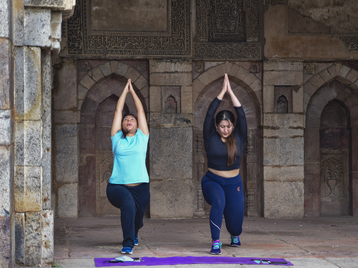 International Yoga Day 2020 - Sakshi8