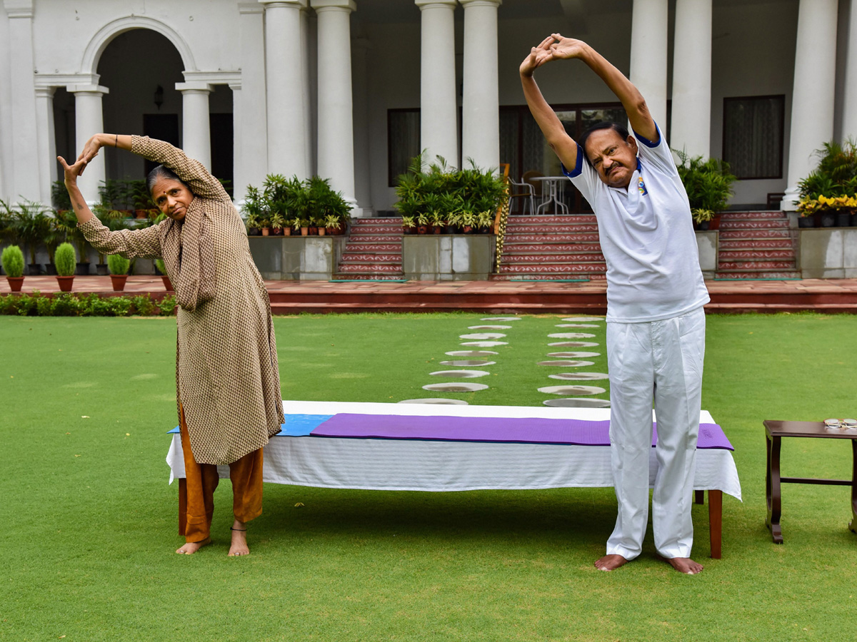 International Yoga Day 2020 - Sakshi4