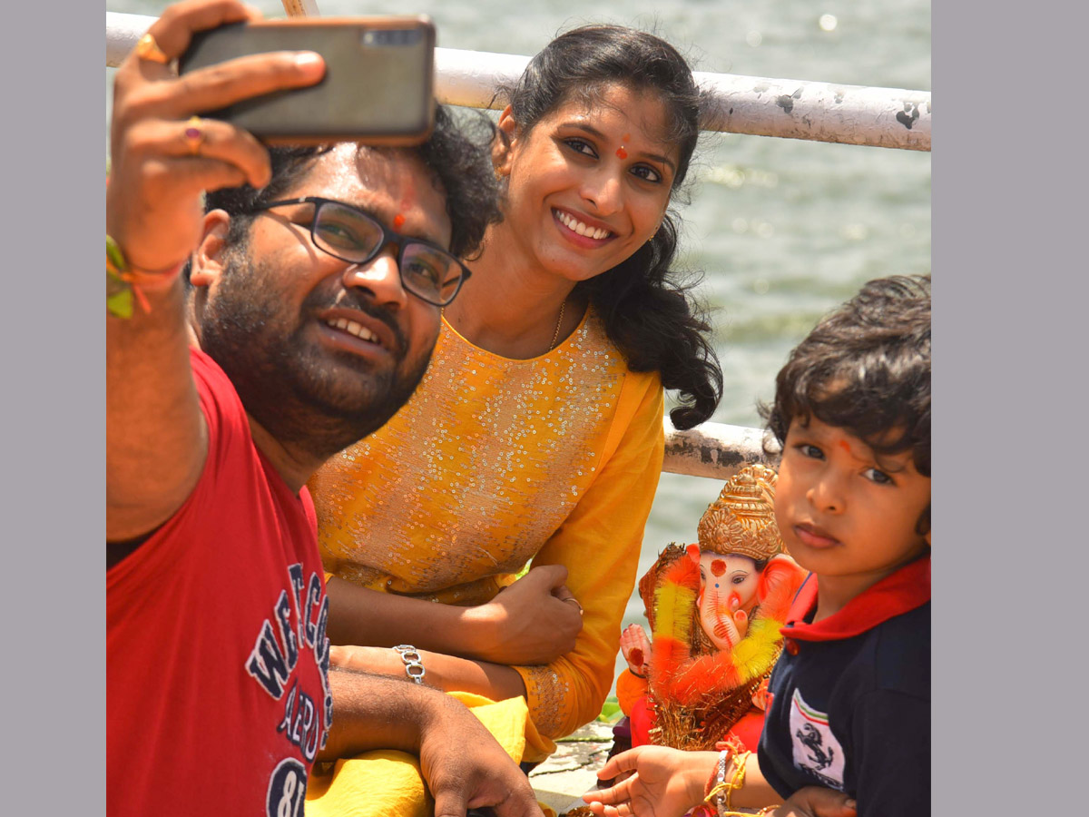 Ganesh Nimajjanam in Tank Bund Photo Gallery - Sakshi10