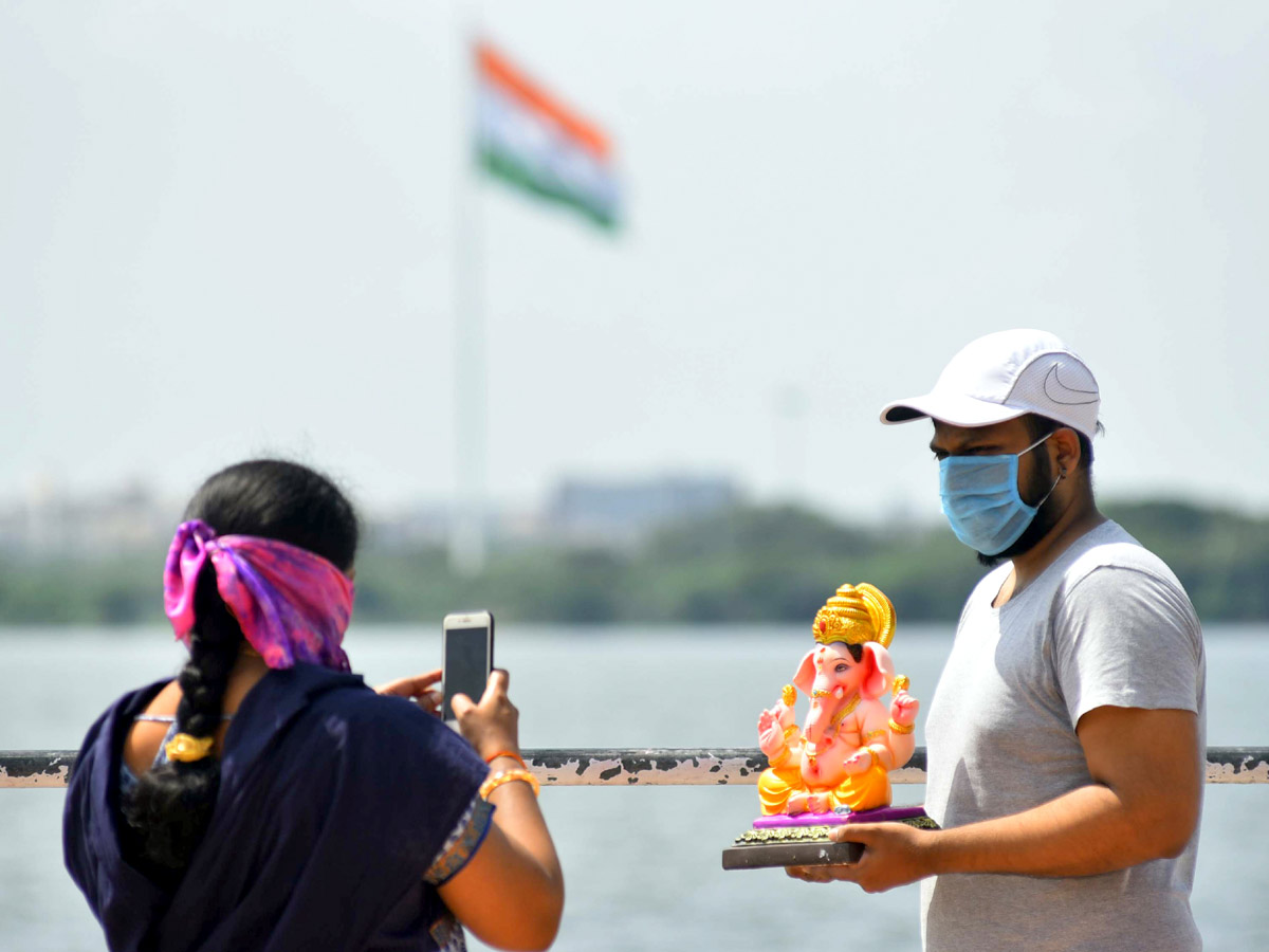 Ganesh Nimajjanam in Tank Bund Photo Gallery - Sakshi16