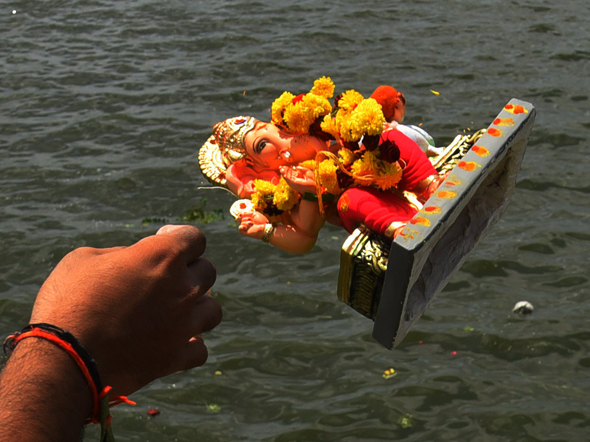 Ganesh Nimajjanam in Tank Bund Photo Gallery - Sakshi8
